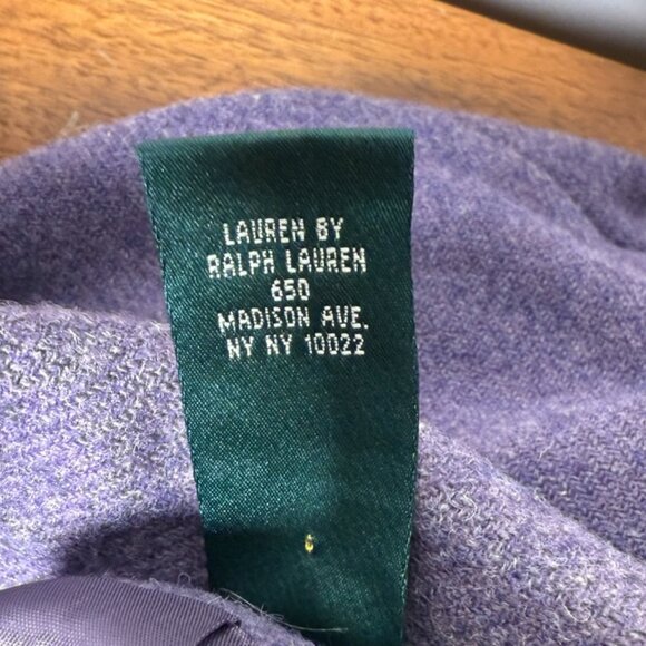 RARE: Ralph Lauren Blazer, Sz 6 Vintage 100% Lambswool, Equestrian Buttons - Picture 13 of 13